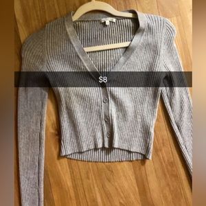 Cropped sweater